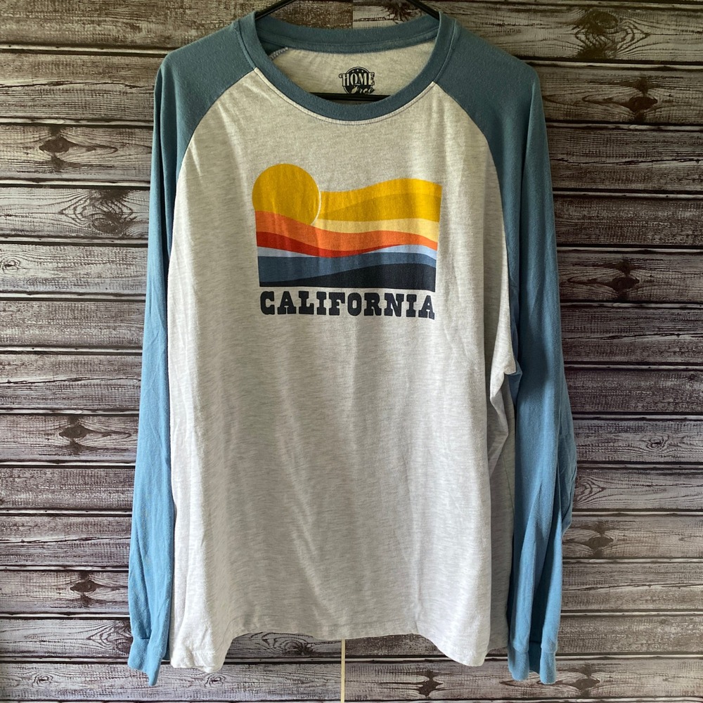 Home Free Men's Long-Sleeved Shirt Size XL California